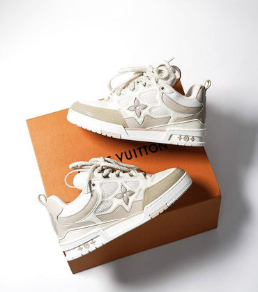 Louis Vuitton® LV Skate Sneaker Beige.